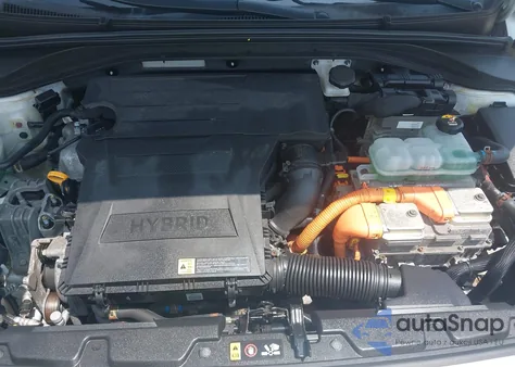 2019 Hyundai Ioniq Hybrid Blue from USA, damaged, VIN KMHC65LC2KU110425